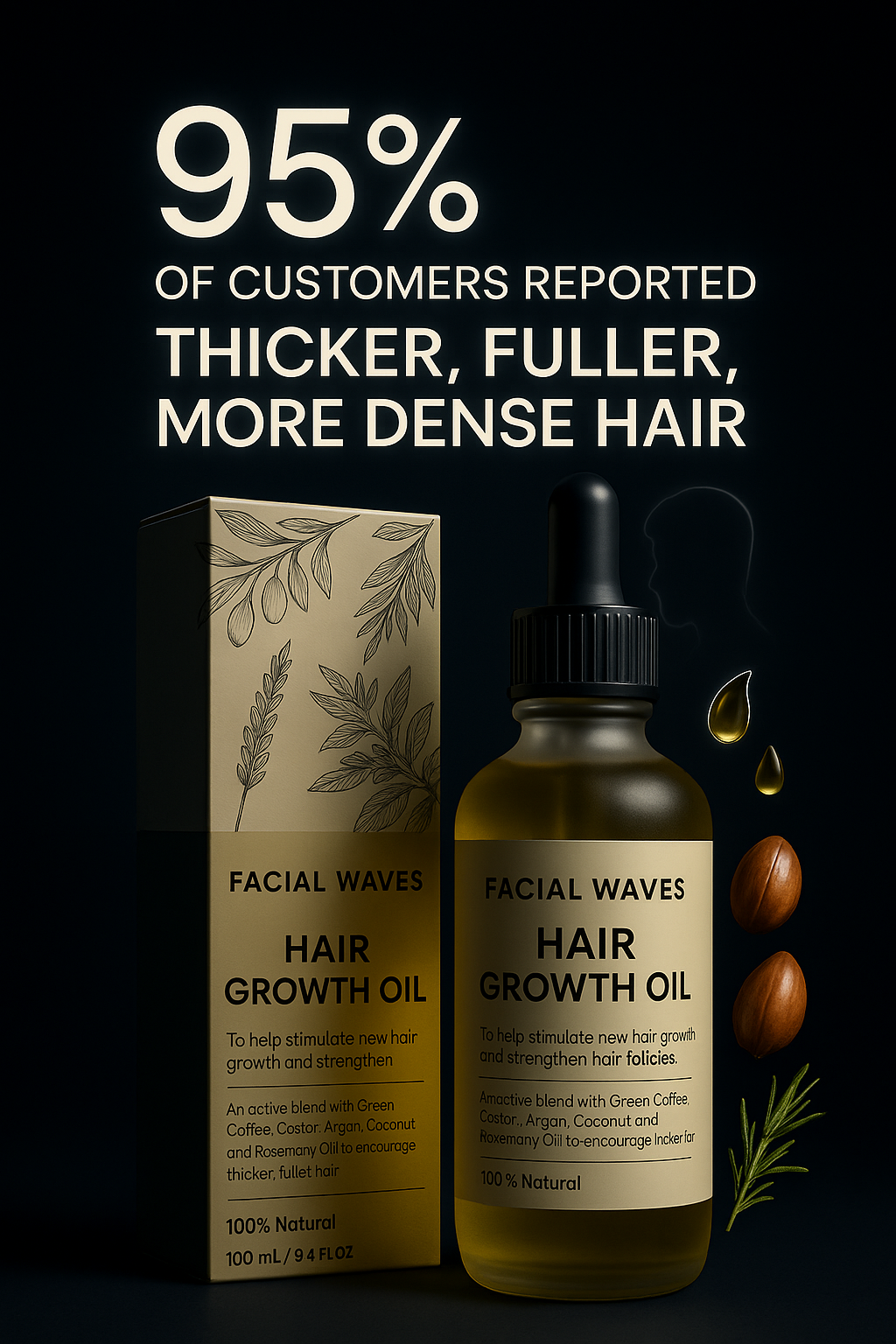 Natural Hair Growth Oil